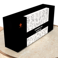 Boîte d'emballage en papier de parfum cosmétique personnalisé 30 ML huile essentielle Attar bouteille boîte d'emballage en papier boîte de flacon compte-gouttes magnétique
