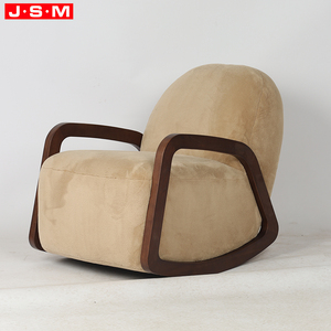 Muebles para el Hogar, Silla de Ocio Moderna y Lujosa, Cómoda Silla Individual de Madera con Diseño Simple, Silla de Salón con <span class=keywords><strong>Brazos</strong></span> - Product Image 2