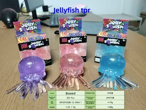 Jouets de plage en caoutchouc en forme de pieuvre pour l'extérieur, interactifs parent-enfant, jouets de simulation à pincer - Product Image 6