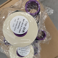 Ruban de transfert thermique TTR TTO compatible Premium Wax Resin Blanc 33mm*500m pour imprimantes VJ/Linx/Markem/Domino TTO