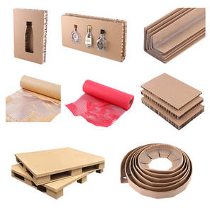 Trọng lượng nhẹ Kraft sóng giấy Hội Đồng Quản Trị chống căng thẳng tổ ong lõi tấm bột giấy chất liệu in ấn gói độ ẩm bằng chứng - Product Image 4