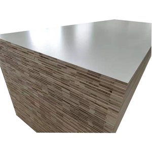 Ván Ép Phủ Lớp 3Mm Màu Trắng Chất Lượng Tốt Ván Ép Mặt Melamine Nhà Sản Xuất HDF - Product Image 2