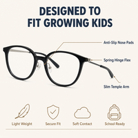Montures de lunettes de sport en silicone, lunettes anti-lumière bleue, lunettes de vue, vente en gros.
