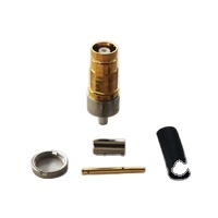 Câble coaxial BT3002 75 ohms, fil d'antenne, connecteur RF coaxial à sertir L9 1.6/5.6 femelle, bornes de connexion pour usine électrique