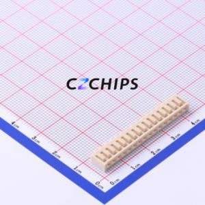 16P-SCN Housing (Wire-to-Board / Wire-to-Wire) P=2.5mm Connector ( Jack Structure: 1x16P )( Pitch: 2.5mm )( Number of Rows: 1 ) - Product Image 1