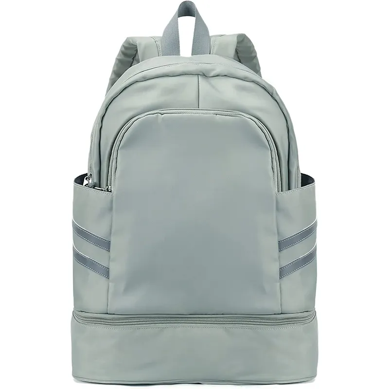 Custom Shoes Compartment Women Fashion Waterproof Sport Gym Backpack Travel Duffel Bag Backpack