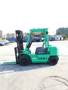 High Performance 3 Ton Mitsubishi FD30 Powered <b>Pallet</b> Truck with Diesel Gas Engine 4x4 Drive Seated Operation 1 Year Warranty - Product Image 6