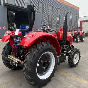 Tractor con Ruedas de <span class=keywords><strong>60</strong></span> Caballos de Fuerza, Entrega Gratuita, Agrícola, Doméstico, 4x4, Pequeño, Multifuncional, para Jardín y Huerto, con Motor Hidráulico - Product Image 4
