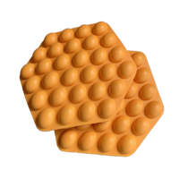 Oeuf de Style Hong Kong 3D croustillant moelleux classique Original doré artificiel bulle gaufre modèle affichage accessoire lait sucre chocolat