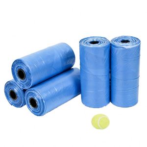 Sacs à déjections canines 100% compostables, écologiques, biodégradables, en fibre, résistants, anti-fuites, fabrication OEM acceptée, SKY PET - Product Image 1