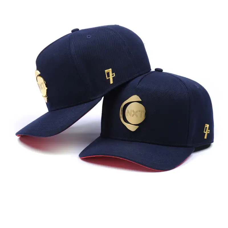 Küçük minimum sipariş marka kaliteli özelleştirilmiş yüksek frekanslı logo nakış kavisli ağız beyzbol şapkası şapka