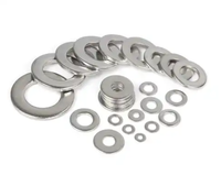Rondelle plate fendue en acier au carbone galvanisé au zinc, extra large, épaissie, ultra-fine M2 M3 M4 M5 M6