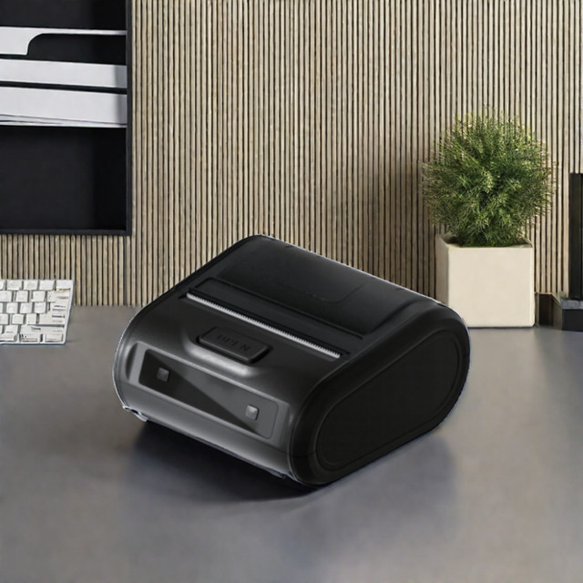 QIRUI&AIYIN 80mm Mini Bluetooth Portable Pocket Thermal Sticker Printer Mobile Bill Shipping Printer