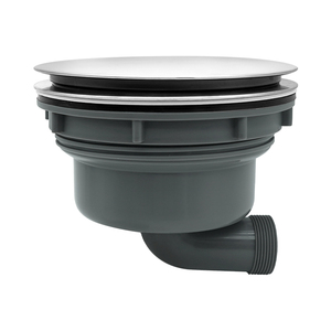 Hàn Quốc phong cách lớn 185 mét thép không gỉ Bồn Rửa Nhà Bếp cống Lọc lắp ráp Kit với tràn lỗ 3 inch chất thải lọc - Product Image 1