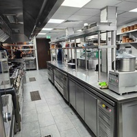 Équipement de restauration occidental professionnel et conception de cuisine de restaurant pour projet hôtelier
