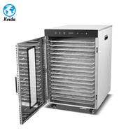 KOIDA prix de gros contrôle numérique 16 couches en acier inoxydable fruits déshydrateur alimentaire machines industrielles