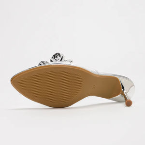 4302A-55 Chaussures Femme Personnalisées Bout Ouvert Ornements Fleur Dorée Sandales d'Été à <span class=keywords><strong>Talon</strong></span> Haut et Bouche Peu Profonde Ultra Tendance - Product Image 6