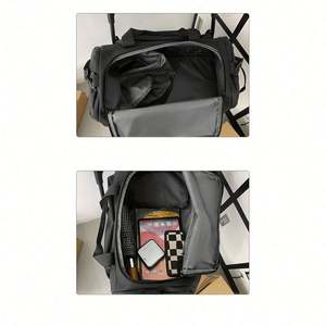 Bolsa Deportiva Impermeable de 50L, Mochila Grande para Gimnasio con Compartimento Separado para Zapatos, para Hombres y Mujeres - Product Image 5