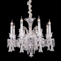 Lustre en verre à fleurs élégant et raffiné, décoration intérieure, villa européenne, salon, hôtel, luminaire suspendu Murano