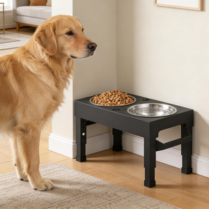 Nueva Versión de Comedero Elevado para Mascotas de Acero Inoxidable, Fácil de Limpiar, para Cachorros y Perros Mayores - Product Image 2