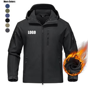 Veste Homme Logo Personnalisé Veste Noire Veste à Capuche Mans Vestes et Manteaux Veste pour l'Hiver - Product Image 1