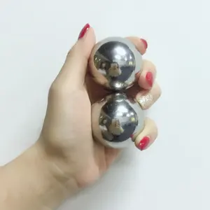 Metal ball 35mm 40mm 45mm 50mm hollow baoding balls of unisex hand exercise