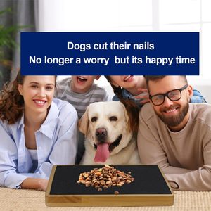 Tablero para rascar perro personalizado Caja de tratamiento de bambú y madera para uñas con comodidad y estilo - Product Image 6