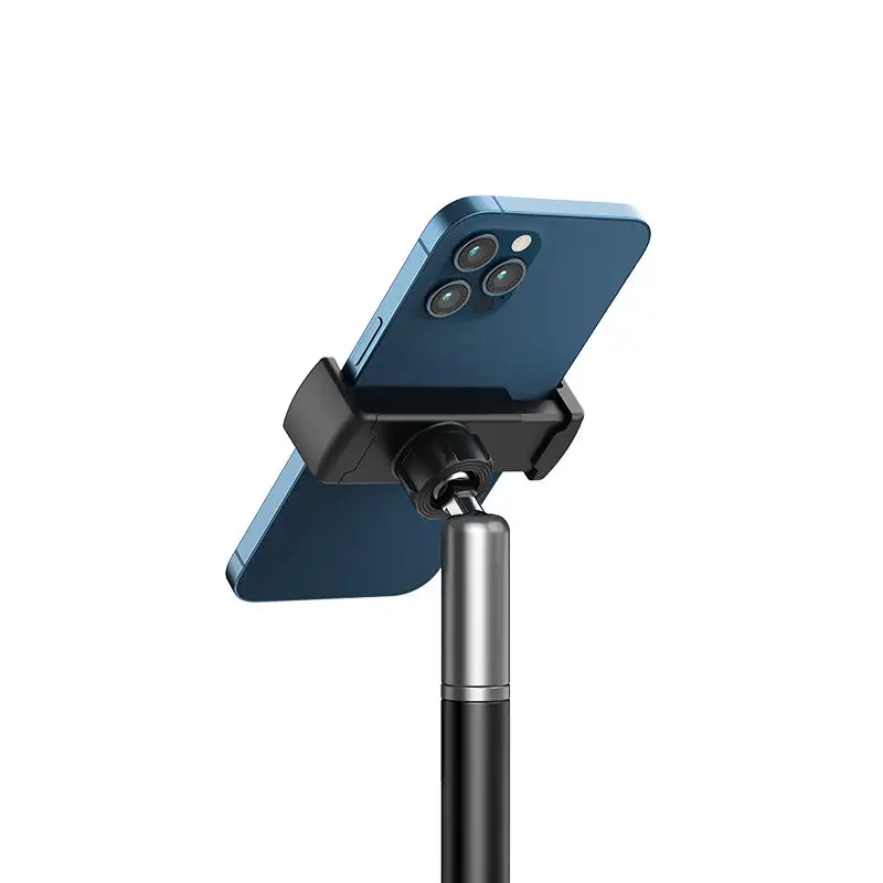 Hot Selling Aluminum Phone Stand For Recording Live Video Floor Holder Stand
