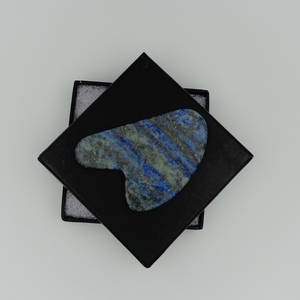 Lapis Lazuli Gemstone Gua Sha Premium Face Massage Stone Crystal Board Beauty Scraping Board Style Feng Shui pour la guérison Reiki - Product Image 5