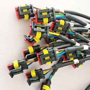 Fornecedor Direto de Fiação Automotiva, Cabos de Conexão de Luz Ambiente, Nylon/PBT IP66 para Automóveis e Motocicletas - Product Image 3