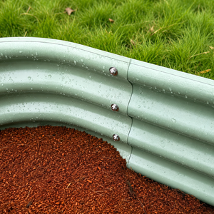 Jardinières Modulaires Métalliques 9-en-1 Écologiques en Acier Galvanisé Thermolaqué, Bacs de Jardin Personnalisables pour l'Extérieur - Product Image 2