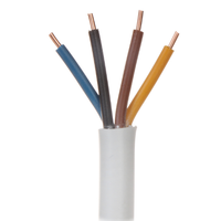 Câble en cuivre rigide VGV 3*1.5mm2 en rouleau, câble VGV 3*1.5