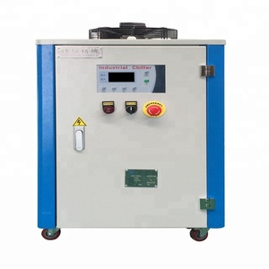 สำหรับเครื่องทำความเย็นแบบระบายความร้อนด้วยอากาศ 380V/3 เฟส/50Hz ปั๊มสกรูประสิทธิภาพสูง 5-35  ใช้สารทำความเย็น R22 สำหรับการฉีดขึ้นรูปพลาสติก - Product Image 1