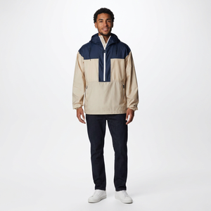 Customized Men's Stand Collar Windbreaker <b>Jacket</b> New <b>Winter</b> <b>Waterproof</b> Casual Wear with Front Logo Placement Coated Processed - Product Image 1