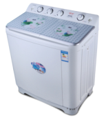 Große Kapazität 9,5 kg Halbautomat ische Doppelwannen-Doppelschicht-Waschmaschine mit Trockner für Schlafsäle oder gewerbliche Waschmaschine - Product Image 6