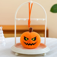 Nouveau Pendentif Citrouille en Peluche Amusant pour Halloween, Pendentif de Sac à Dos Citrouille de Simulation, Porte-clés, Cadeau de Rédemption, Vente en Gros