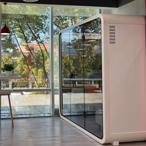 Bàn làm việc văn phòng đồ nội thất gian hàng phòng chờ văn phòng cuộc họp gian hàng không gian điện thoại văn phòng gian hàng để bán - Product Image 2