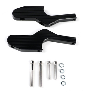 Support d'extension de pédale pour moto Piaggio 300, en alliage d'aluminium noir, 20cm, pièces de scooter durables - Product Image 4