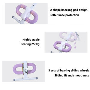 LADYGLOW Home <span class=keywords><strong>Ab</strong></span> allenamento macchina per <span class=keywords><strong>Crunch</strong></span> addominale macchina per palestra multifunzione macchina addominale portatile - Product Image 6