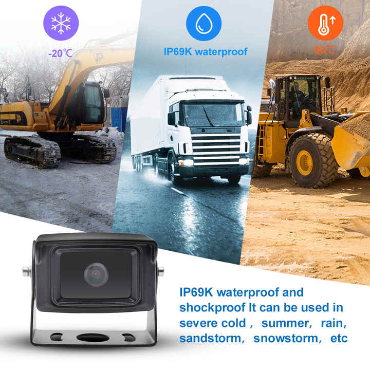 PJAUTO AI BSD Truck Bus Side Rear View Reverse Backup Camera Blind Spot ...