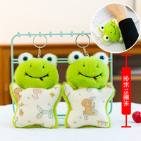 Porte-clés animaux en peluche mignons et doux en coton PP, 4 pouces (10-12 cm), petite taille économique, mini, populaires, faible MOQ