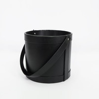 Boîtes de rangement et de présentation rondes en cuir Tondo pour fleurs, emballage cadeau, mariage, fête, décoration intérieure, boîtes pour fleuristes, arrangements floraux
