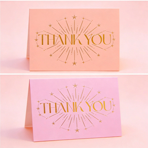 Tarjetas de Felicitación de Papel Artístico Personalizadas con Acabado de Cartón Corrugado para Agradecimiento e Invitaciones - Product Image 6