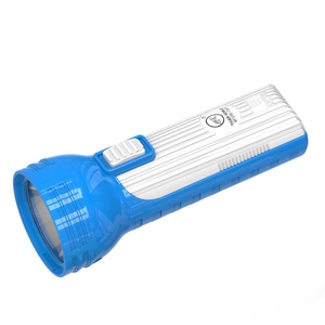 Tigre marca <span class=keywords><strong>mundial</strong></span> recargable plástico mano linterna solar led luz de la antorcha con panel solar - Product Image 4