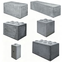   Moule en acier pour blocs de béton emboîtables, moule pour blocs préfabriqués pour les talus de bassins et de rivières
