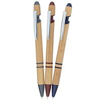Popular bolígrafo Carter Incline Bamboo con logotipo