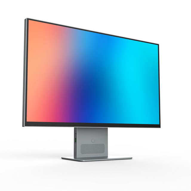 32\" 4K UHD Curved LCD Monitor With 99% SRGB 4 Ms FreeSync 60Hz Refresh Rate DP DC Interface All-in-One PC