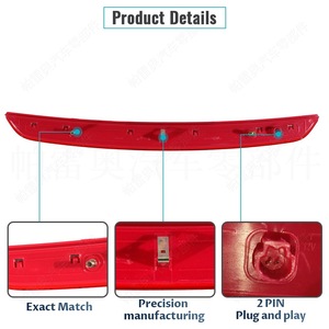 Luz de freno montada en altura para Audi TT 8J0945097, luz de señal trasera para Audi TT 2007-2014 TTRS 2010-14, material ABS - Product Image 5