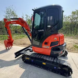 Envío gratis Mini excavadora 3,5 Ton Farm Excavator Mini Crawler Digger Kubota Engine 1 ton 2 Ton Small Mini Excavator para la venta - Product Image 2