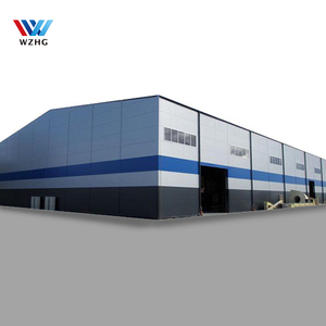 Large-span Cheap Price Structural Steel Construction Prefabricated Warehouse Workshop Steel Structure Metal Building